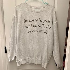 Cute Graphic Sweatshirt